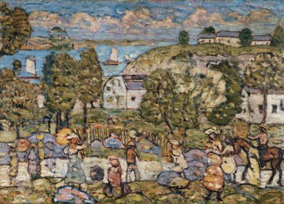 Landscape Near Nahant by Maurice Brazil Prendergast